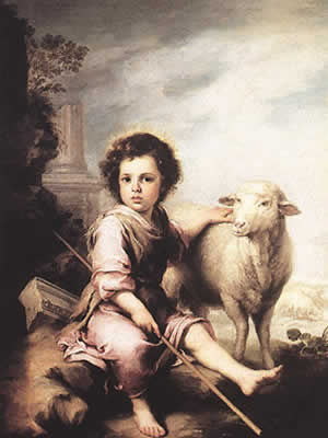 Cristo, el Buen Pastor (Murillo)